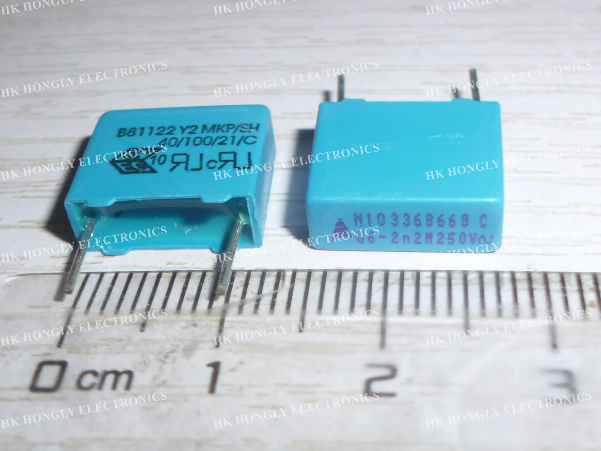 10PCS B81122 Y2 MKP/SH MKT 1n 2n2 4n7 6n8 M 250V 0.001UF 0.0022UF 0.0047UF 1NF 2.2NF 4.7NF 102 222 472 682 P=10mm Capacitor