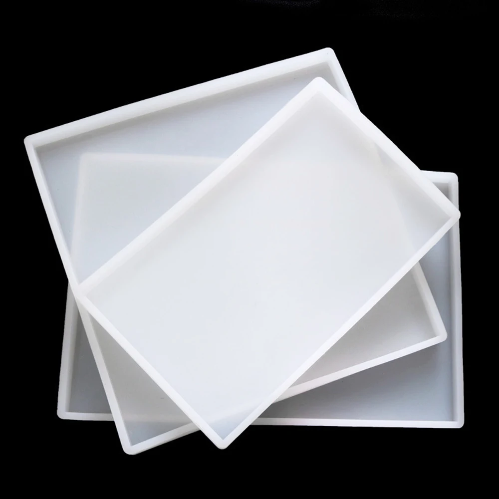 Super Big Square Coaster Silicone Mold Large Fluid Artst Mold Resin Coaster Making Epoxy Resin Crafts Make Your Own Coaster