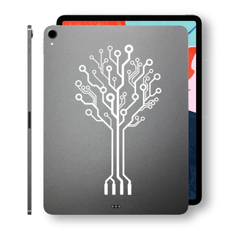 Circuit Tree Creative Decal Laptop Sticker for 9.7 iPad Pro 11 Air 4 Mini 6 Macbook Cover Skin KindleTablet Vinyl Notebook Decor