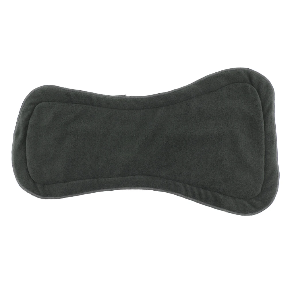 Washable Adults Cloth Diaper Insert Liners Incontinence Bamboo Charcoal Nappy Changing Pad