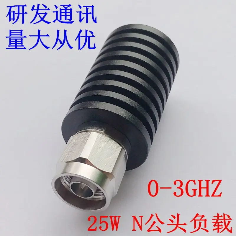 

Male Head 25W N Type Dummy Load RF Coaxial Load Frequency DC-3Ghz 50ohm