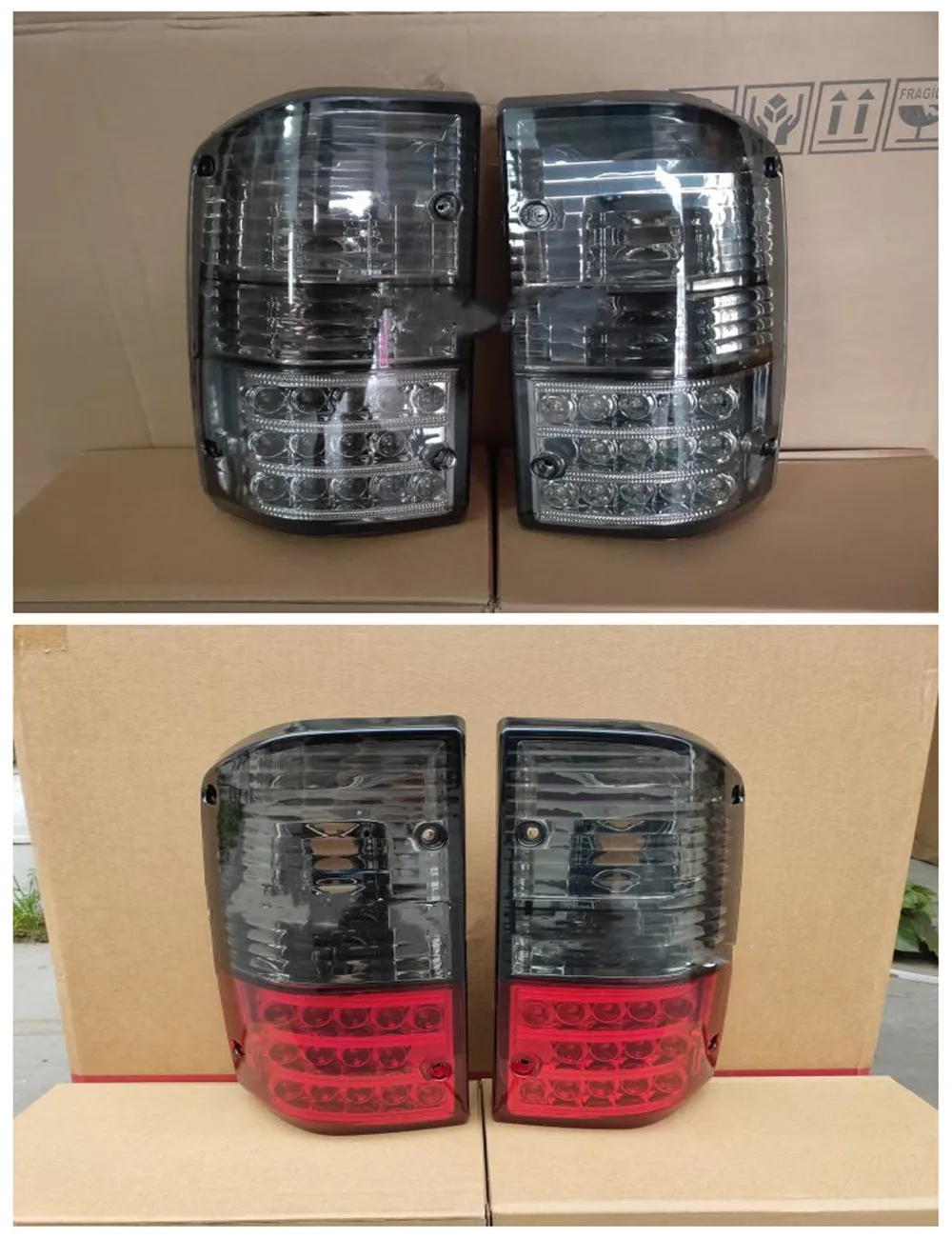 Car Tail Light Rear Brake Light Reverse turn signal Lamp for Nissan patrol Y60 car accessories