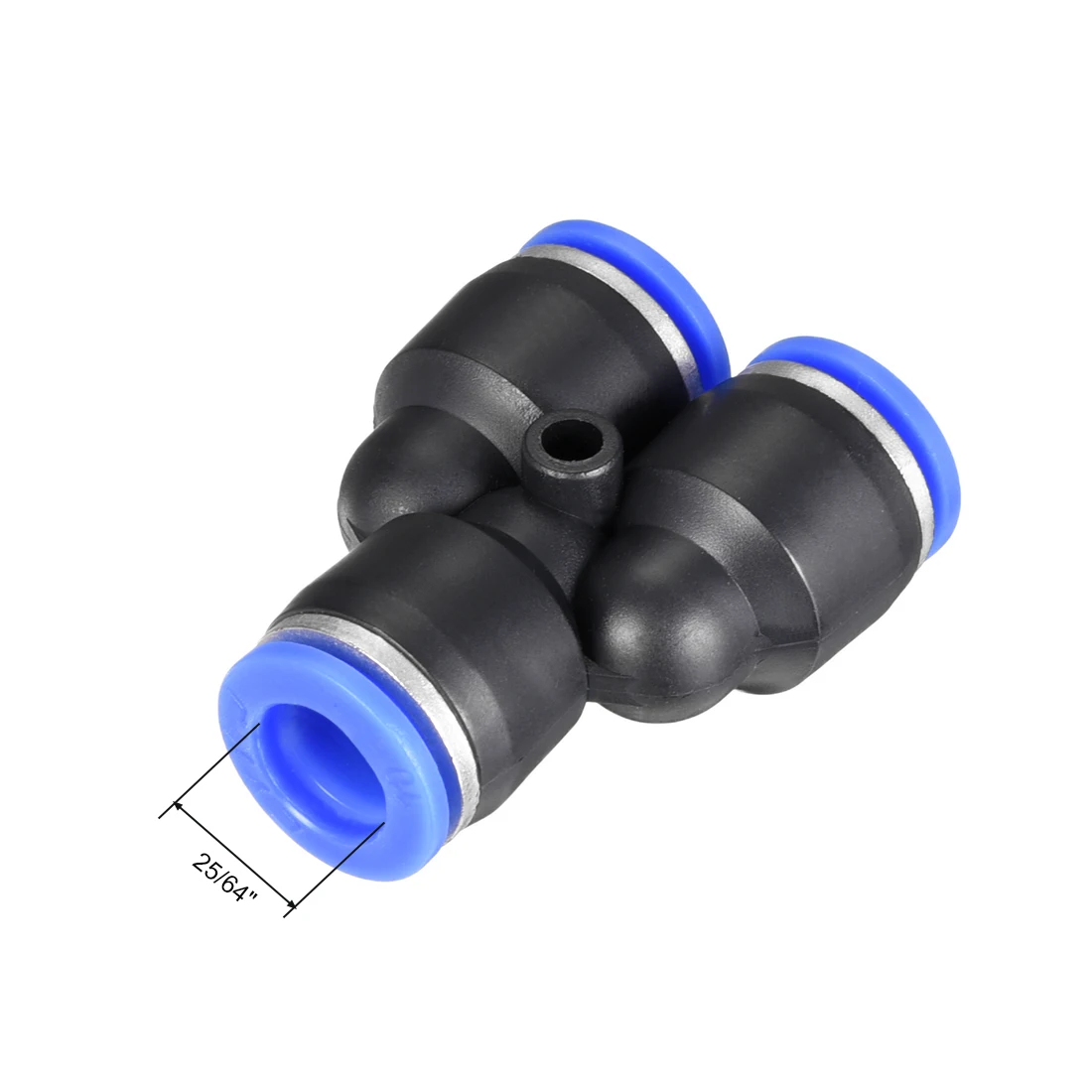 uxcell Plastic Connect Splitter Push To Tube Fittings 10 mm or 25/64