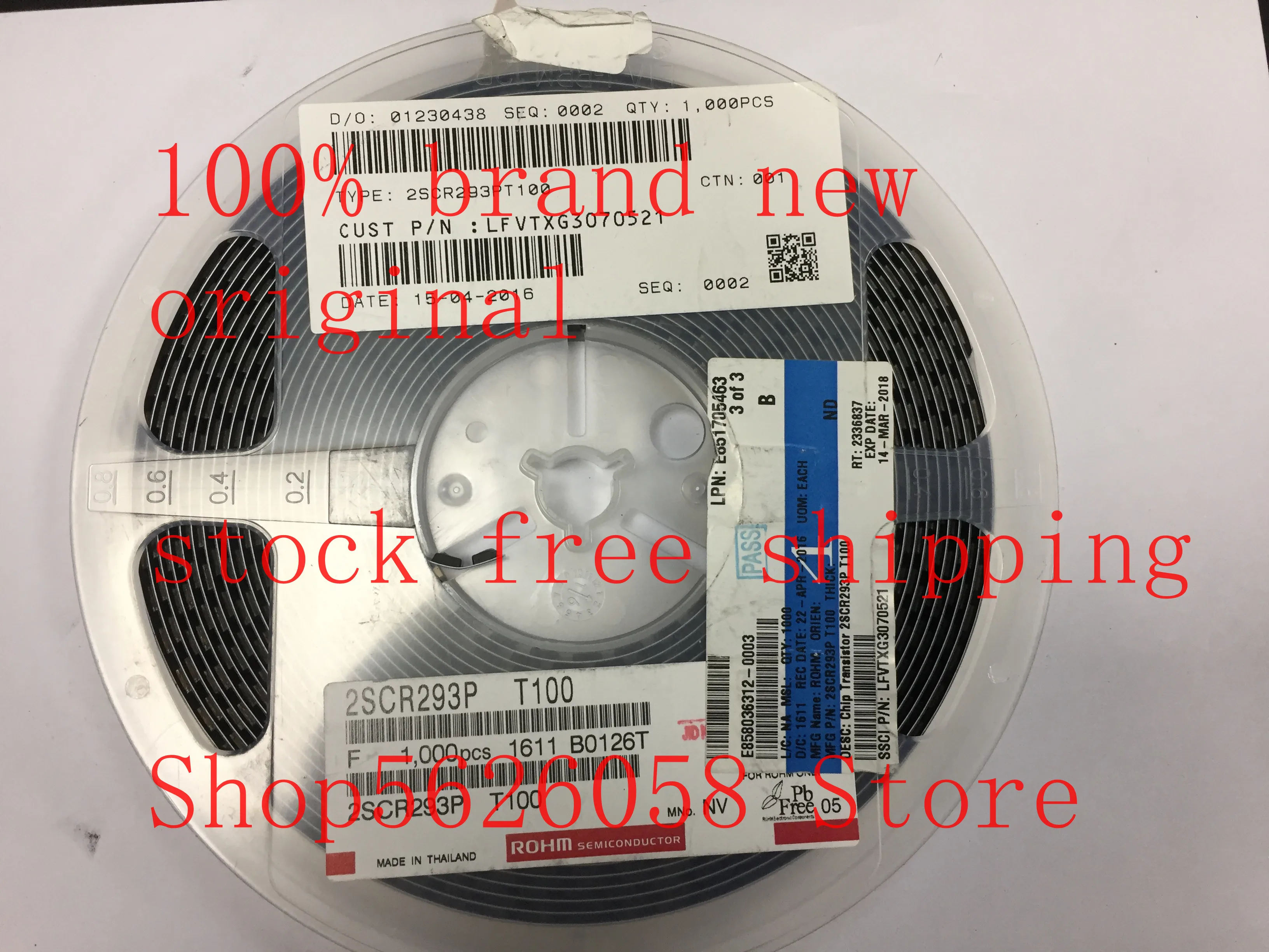 2SCR293PT100 SOT-89 100% new original freeshipping 50PCS-3000PCS/LOT  STOCK