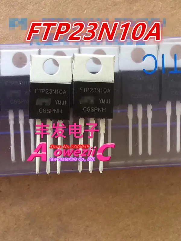 

Aoweziic 100% new imported original FTP23N10A FTP23N10 TO-220 N-channel MOS field effect tube 100V 57A