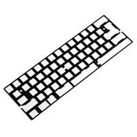 60% 61 64 Layout  Alu Steel 2U 2.25U Shift Plate For QMK GH60 DZ60 XD64 BM60 Bface Mechanical Keyboard YMD64 Gaming Keyboard