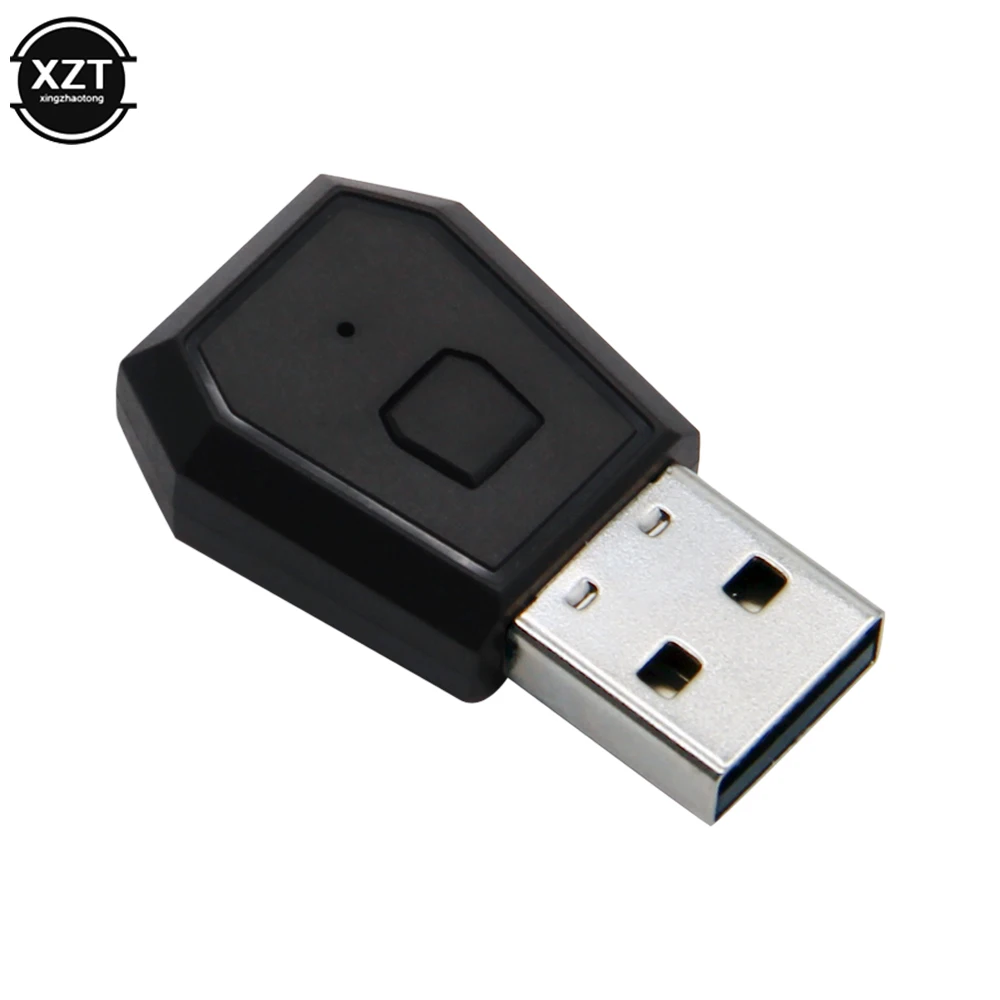 블루투스 4.0 헤드셋 동글 USB 무선 헤드폰 어댑터 수신기, PS4 안정적인 성능 블루투스 헤드셋