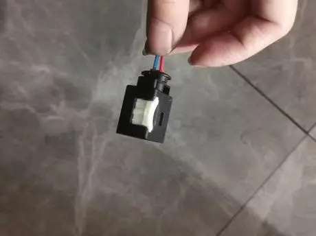 1pcs for car connector hyund airb bag crash sensor connector   USED