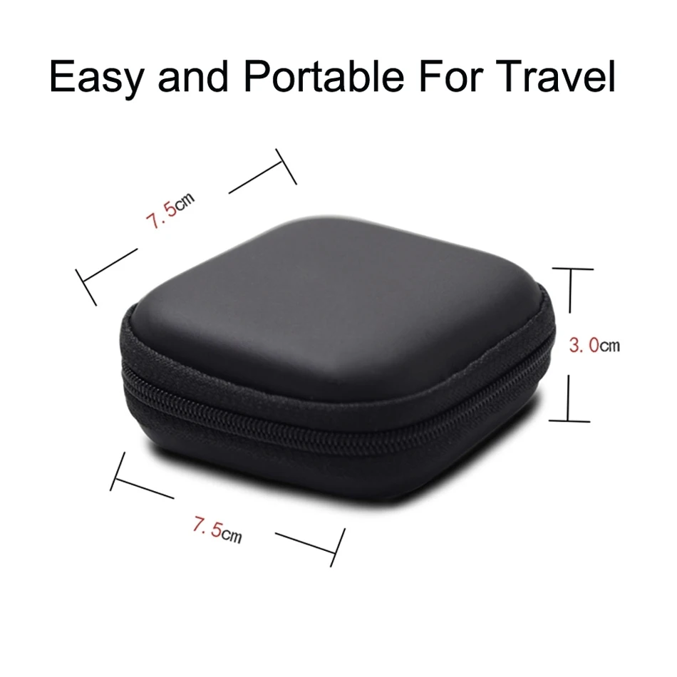 EVA Mini Portable Makeup Brush Travel Case Cosmetic Bag Organizer for Men Women Beauty Tools Mesh Kit Pouch Storage Accessories