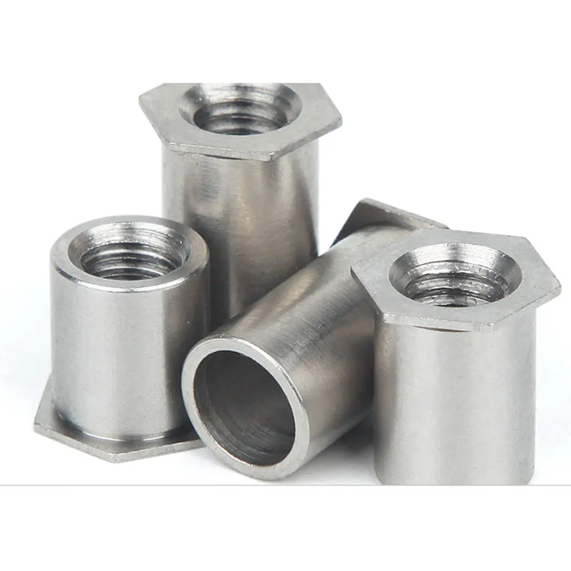 10pcs/lot M3*L stainless steel 304 through-hole pressure rivet stud rivet nut column large Hole diameter 5.4mm 937