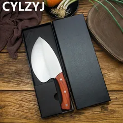 Fish Boning Knife Professional Tool Cooking  Kitchen Knife Seafood Market Aquatic Slaughter Fishing Butcher Knife Meat Cleaver
