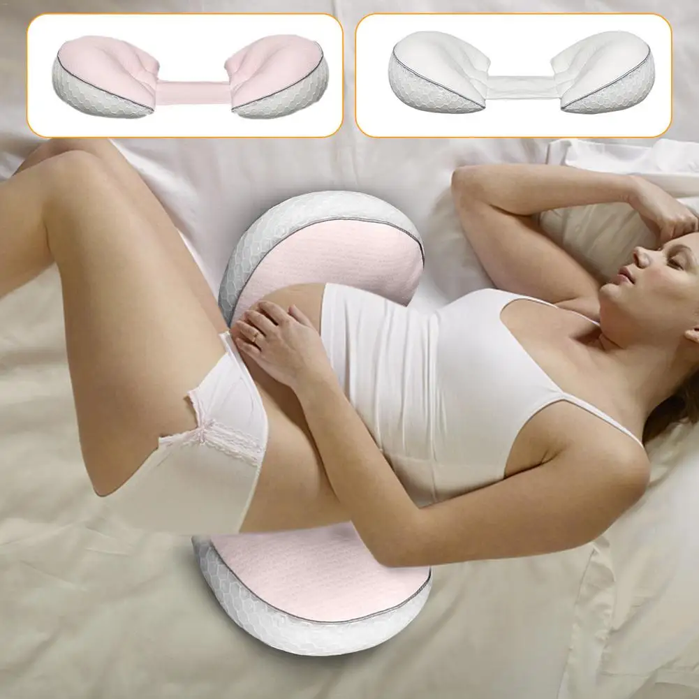 Pregnant Women Pillow Multi-Function Side Sleeper Protect Waist Sleep Pillow Abdomen Support U Shape Pregnancy Waist Pillow