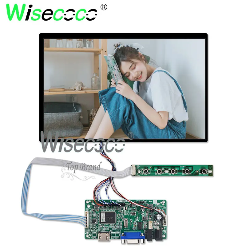 10.1 inch 1920*1200 IPS screen with VGA LVDS  edp 40 pins 60Hz driver board 400 nits brightness  for pad and tablet display