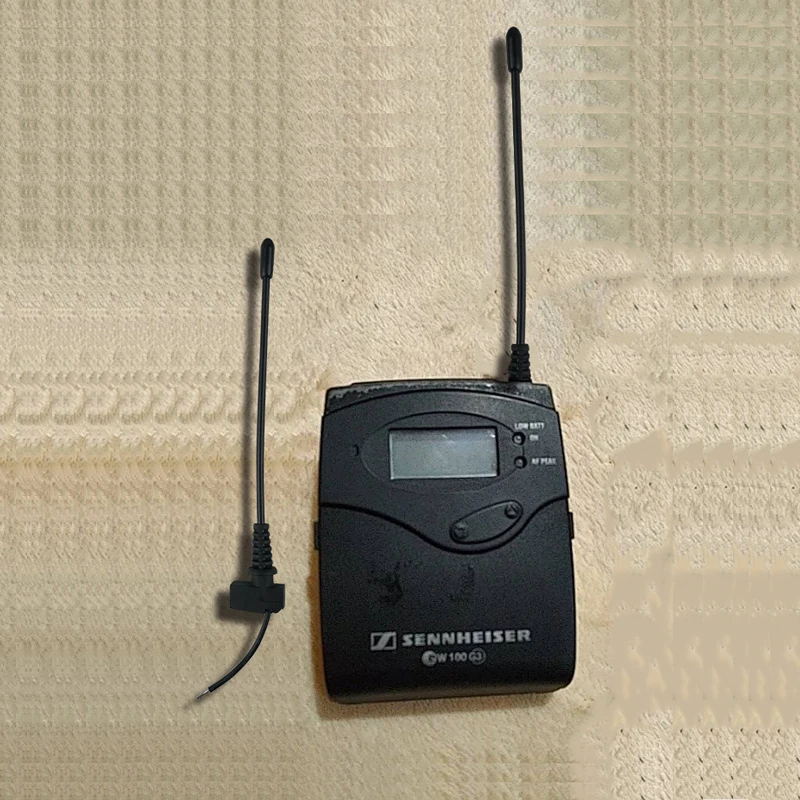 Antena Mikrofon Canfon Cocok untuk Pengganti Bagian Mikrofon Perbaikan Bodypack Mikrofon Nirkabel Sennheiser EW100G2/100G3