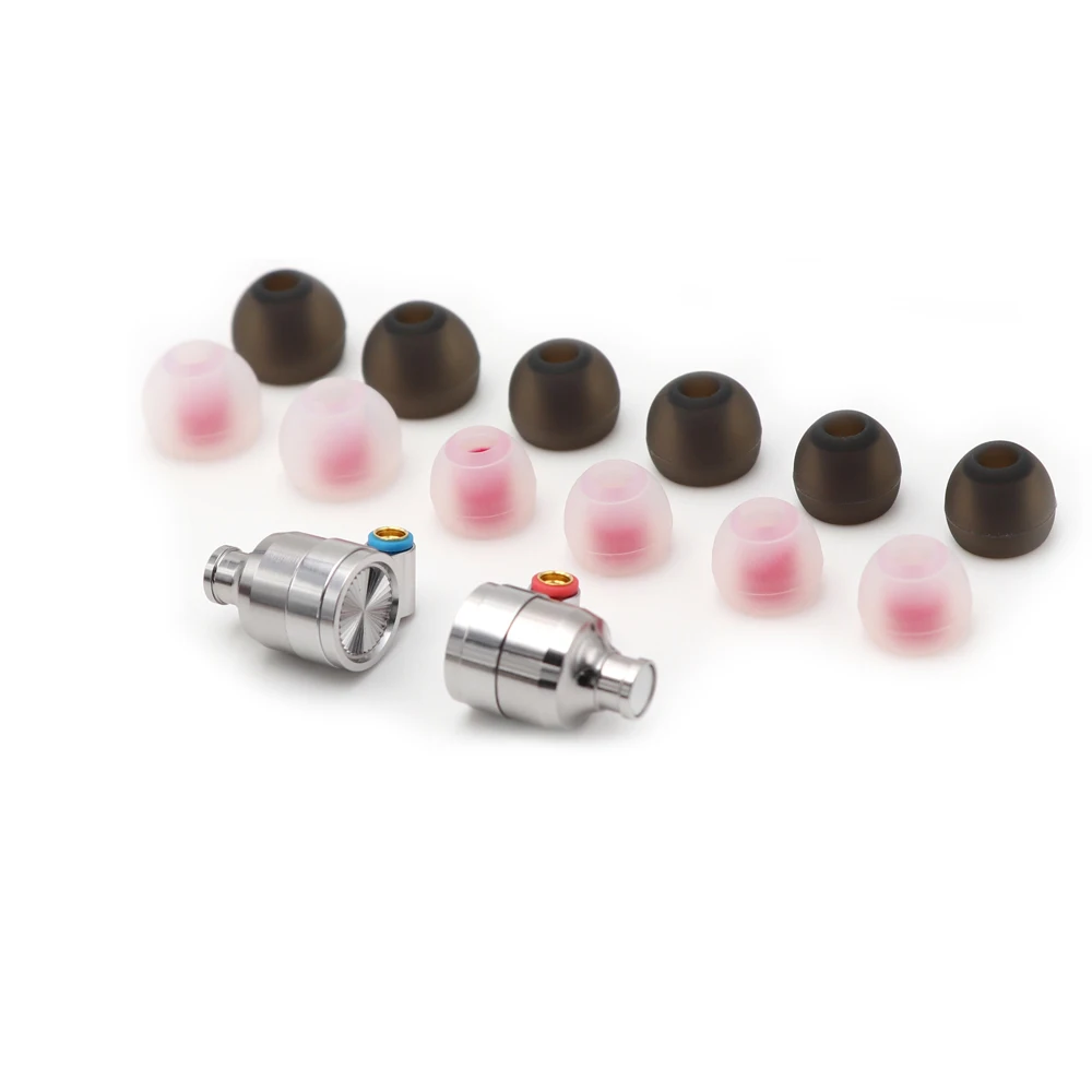 TIN HIFI T4 داخل الأذن رصد 10 مللي متر الكربون النانو أنبوب ديناميكي سائق سماعات فائقة أنيق المعادن الإسكان الفضة مطلي MMCX كابل