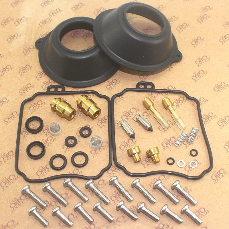 

for XV250 Virago 1995-2007 XV 250 V Star 250 V-Star Motorcycle carburetor repair kit plunger diaphragm