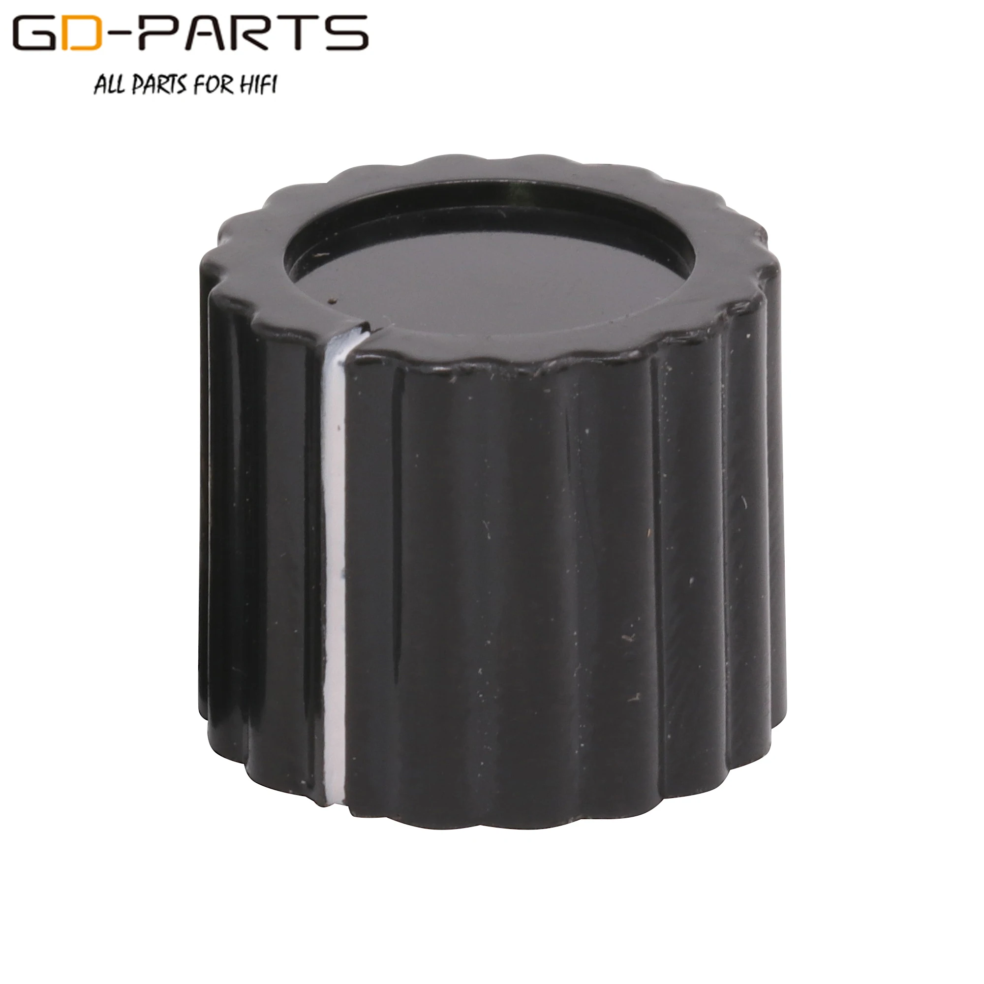 Pointeur en plastique pour Marconi TingJEailles, jeu de boutons distants, pédale d'effet Stomp Box, centre commercial DJ Overdrive, trou de 6.4mm, 17x15mm