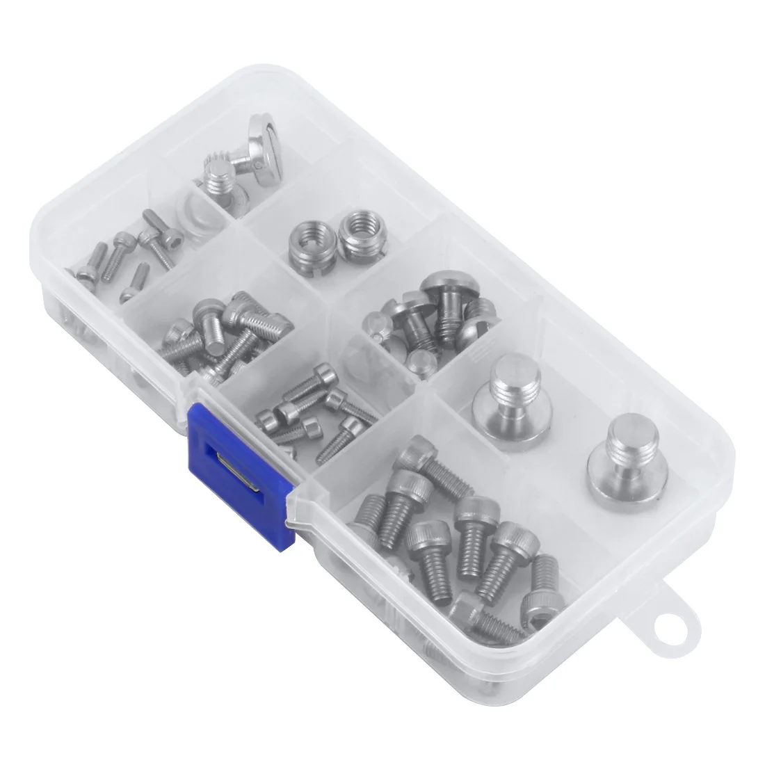 Kit di strumenti per vite Flash con gabbia per fotocamera con scatola di immagazzinaggio M2.5 M3 1/4 "3/8" viti per impugnatura SLR DSLR accessori per la sostituzione della fotografia