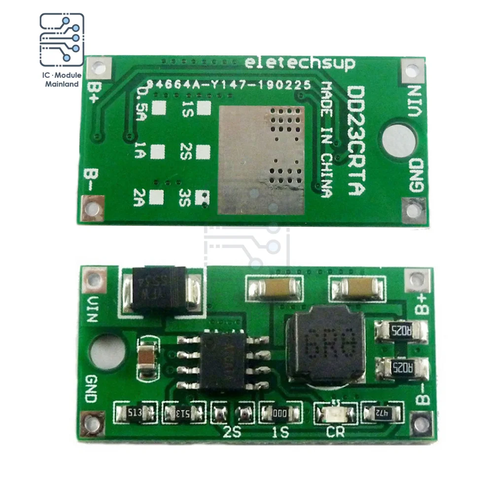 DC 5-23V Multi-Cell Version 18650 Lithium Battery Chargering Board 1S 2S 3S for Li ion Cell Solar Portable Device Charger Module