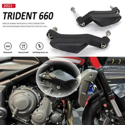 NEW Motorcycle Accessories Falling Protection Frame Slider Fairing Guard Crash Pad Protector For Trident 660 2021 2022
