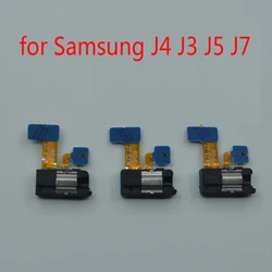 Earphone Jack Microphone Mic For Samsung J3 J5 J7 Pro 2017 J330 J530 J730 J4 2018 J400 Phone New Headphone Audio Jack Flex Cable