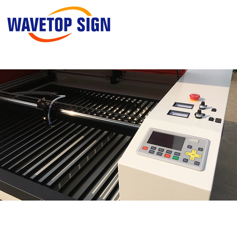 WaveTopSign آلة قطع النقش بالليزر برأس مزدوج 9060 1310 1610 1810 / 80 واط 100 واط 130 واط حجم العمل 1600x1000 مللي متر 1800x1000 مللي متر
