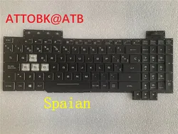 Spanish/Arabic/French/KR/ND Laptop Keyboard For ASUS TUF FX505DT fx505 fx505dy FX95 FX705G fx505gm FX95G keyboard RGB backlight