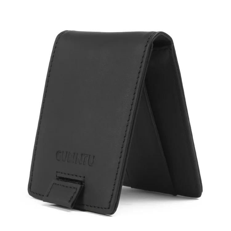 Gubintu Double Pull Leather Anti-Magnetic RFID Wallet Multifunctional Wallet Leather Wallet Men Wallet