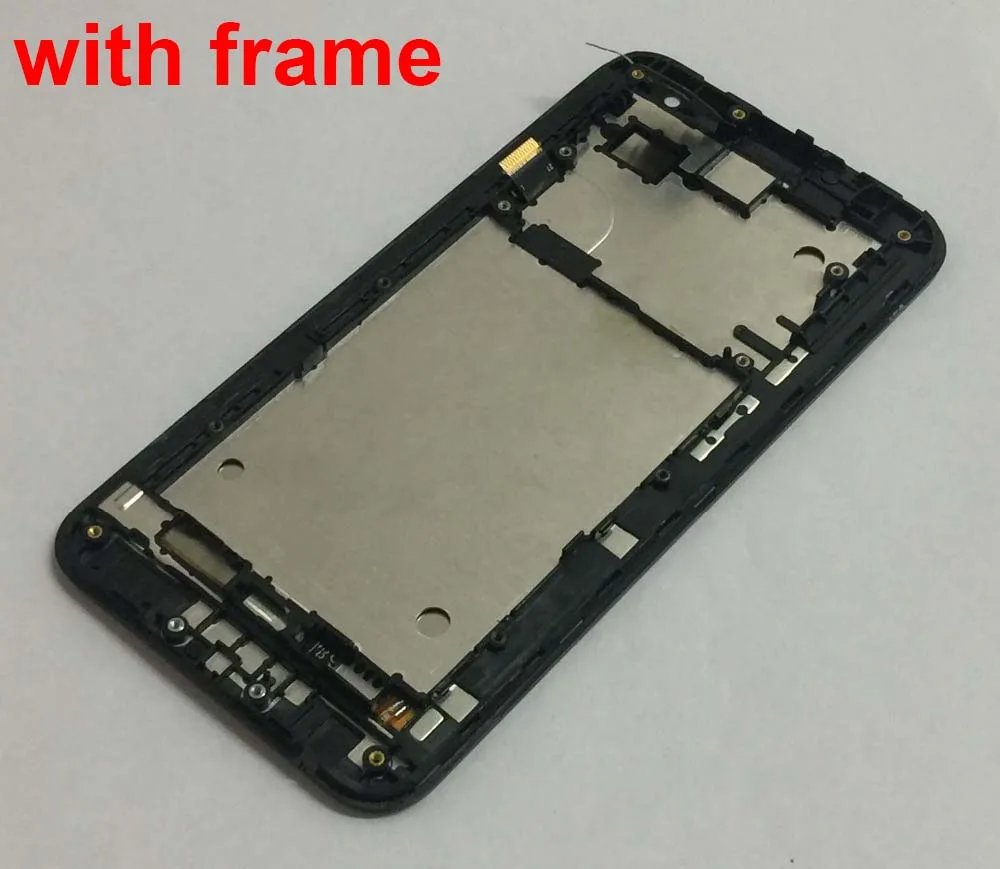 For ASUS Zenfone 2 Laser ZE500KL LCD Screen ZE500KG Z00ED LCD Display Panel Screen Touch Screen Digitizer Sensor Assembly Frame