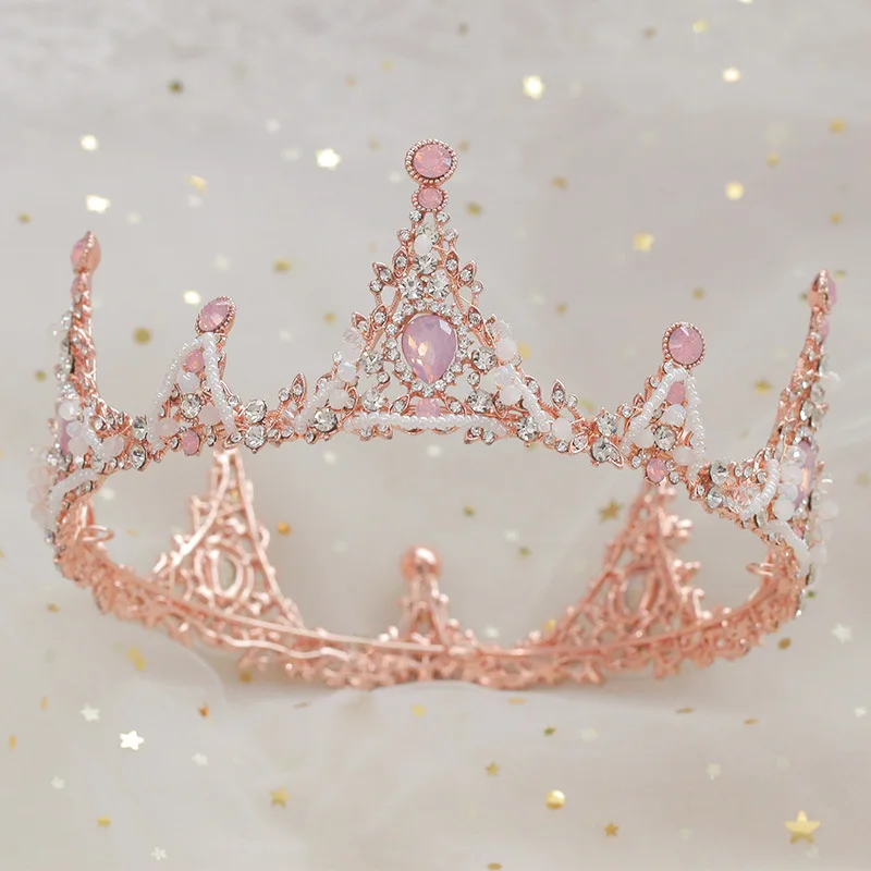 CC Princess Crown Women Hair Accessories Wedding Hairwear Engagement Jewelry Bridal Diadems Children\'s Headpiece Diadems xy436