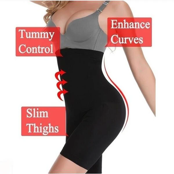 S-6XL Plus rozmiar wysoki gorset waist trainer urządzenie do modelowania sylwetki kobiety spodenki wyszczuplające Shapewear fajas colombianas