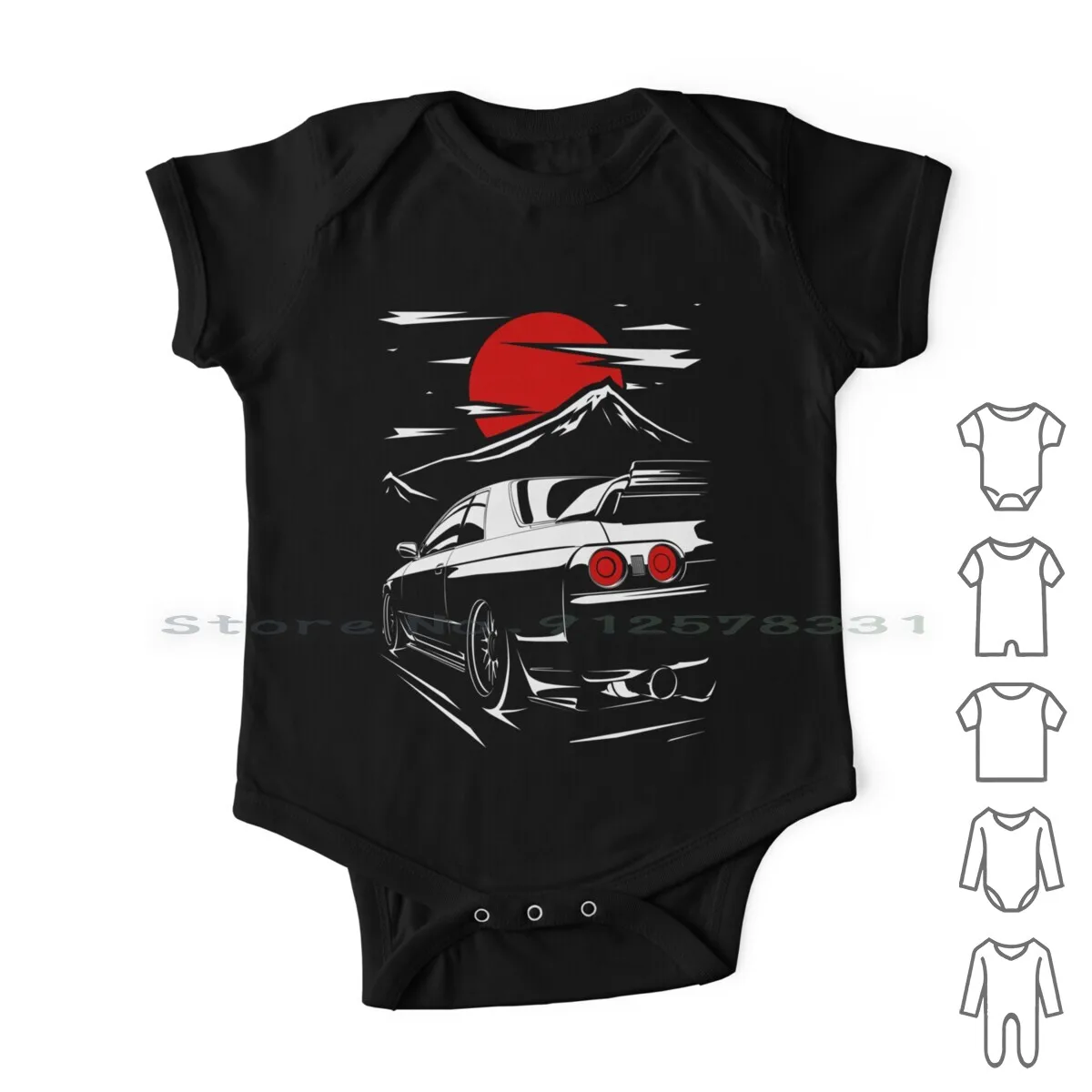 Nissan Skyline Gtr 32 | Haruna Newborn Baby Clothes Rompers Cotton Jumpsuits Nissan Skyline Gtr Jdm Nismo Bnr34 Hakosuka R33