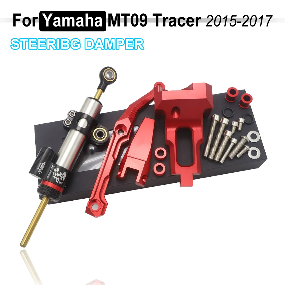 

Motorcycle Stabilizer Steering Damper Mounting Bracket Kit For Yamaha MT-09 Tracer MT09 Tracer 9 Tracer 900 FJ-09 2020 2019 2018