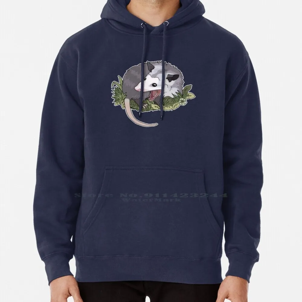 Screaming Possum Hoodie Sweater 6xl Cotton Opossum Scream At Own Ass Possum Possum Meme Women Teenage Big Size Pullover Sweater