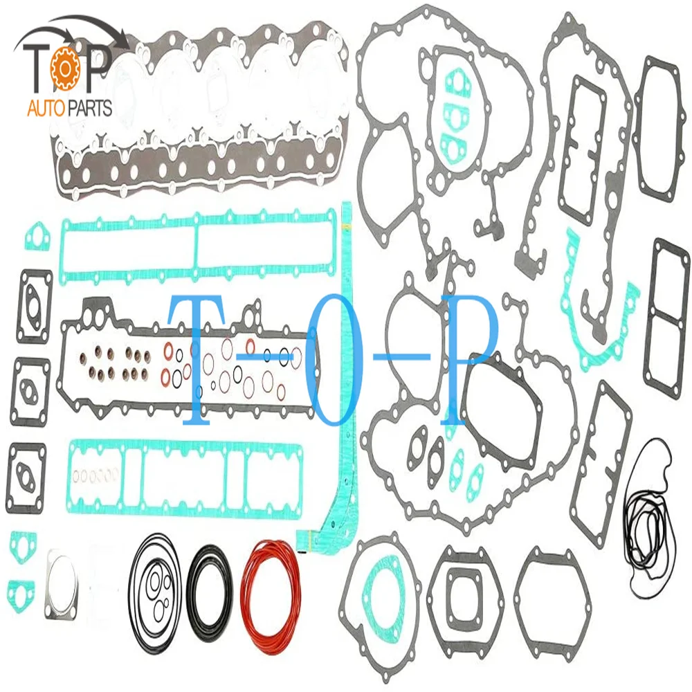 

6D14T Engine Full Gasket Set Kit For Mitsubishi 6600 Bus FK115 FK215 FK415 FK425 FK515 ME999458 ME031916 ME071326