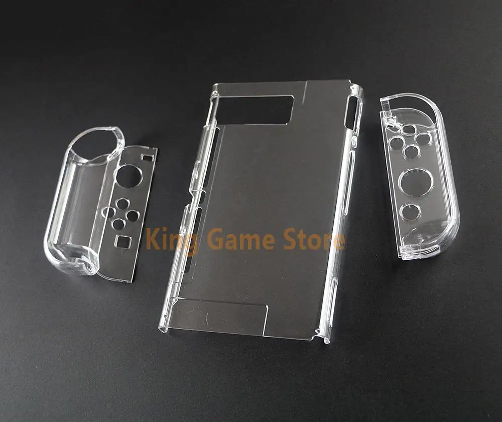 1set Plastic Transparent Clear Crystal Protective Case Cover For Nintend Switch NS NX Console Crystal Shell Cover