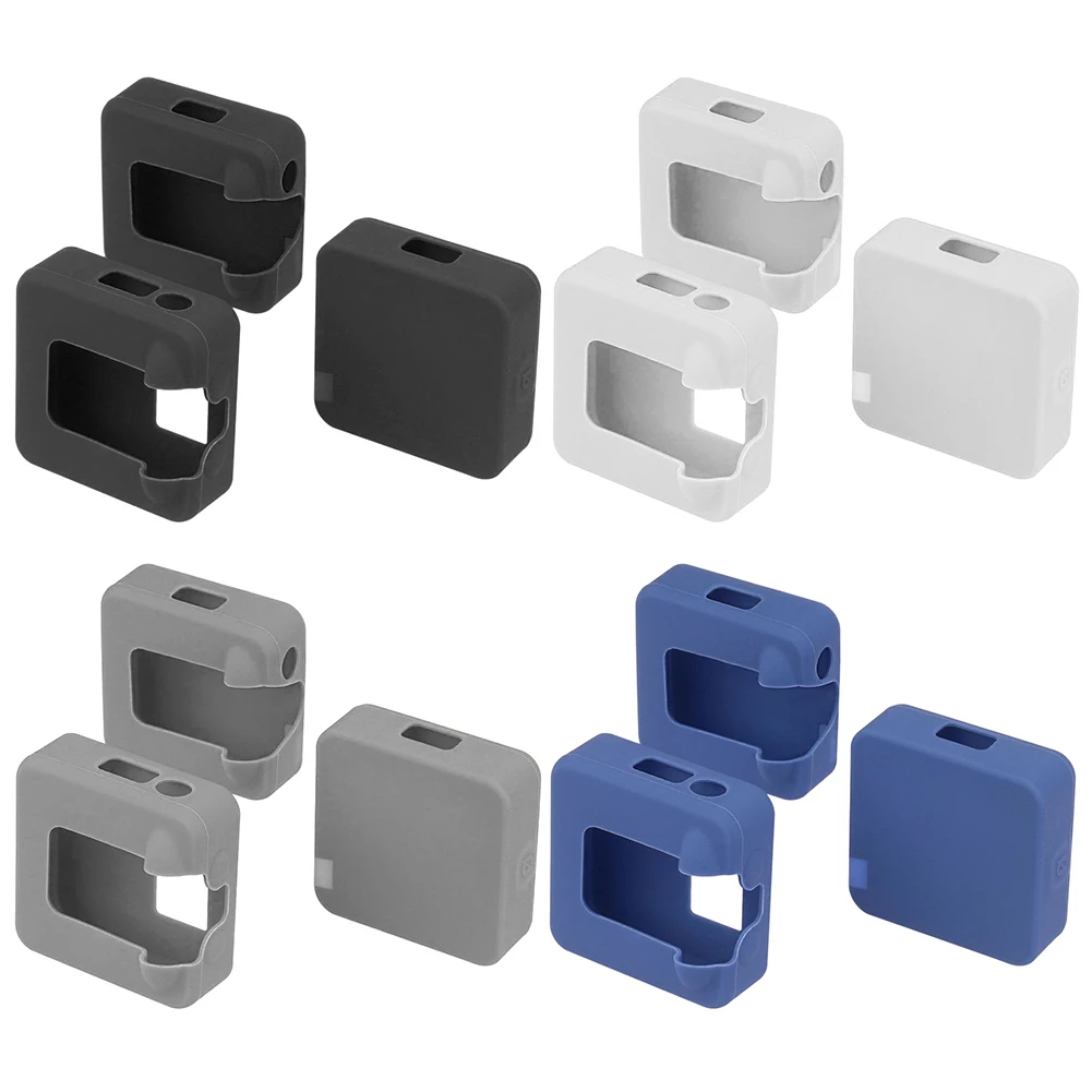 3 قطعة/المجموعة لينة سيليكون ميكروفون حالة ل ركب اللاسلكية الذهاب II/ركب اللاسلكية الذهاب 2 ميكروفون لاسلكي اكسسوارات