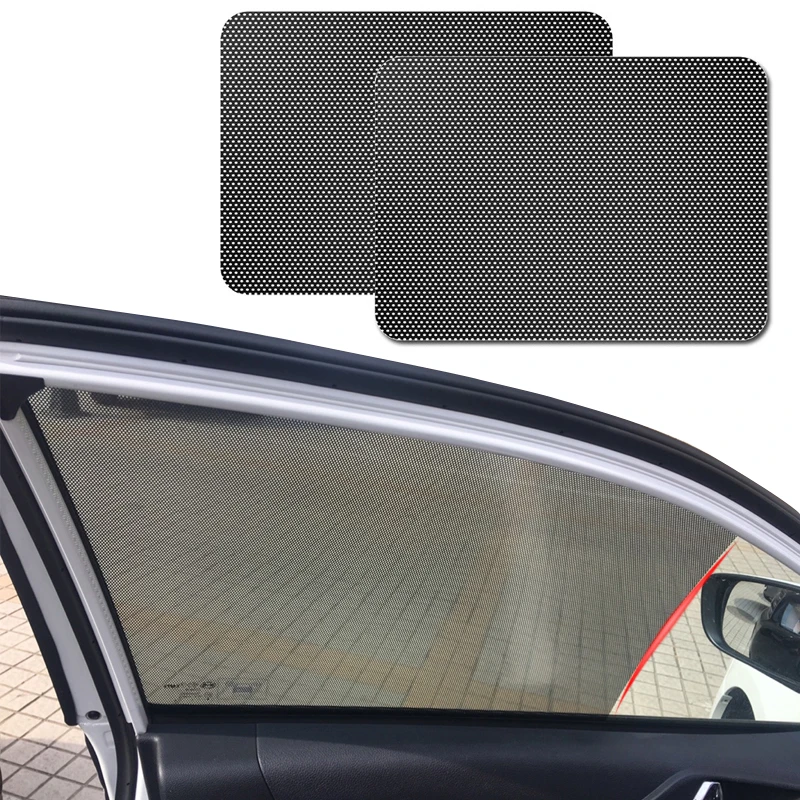 Car Static Sunshade Stickers Window Glass Sunscreen Curtain Insulation Car Sunroof Sun Solar Film Shade Sun Block Film Anti-UV