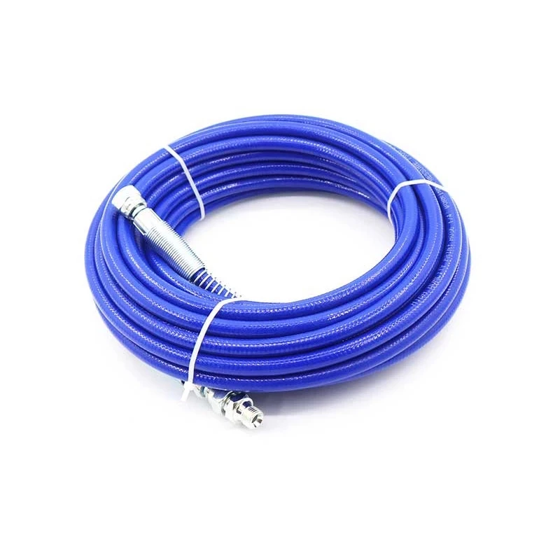Mangueira de alta pressão da descarga da tubulação do fio de aço dos acessórios do putty da pintura do látex do revestimento da máquina de pulverizador de alta pressão de jiewer