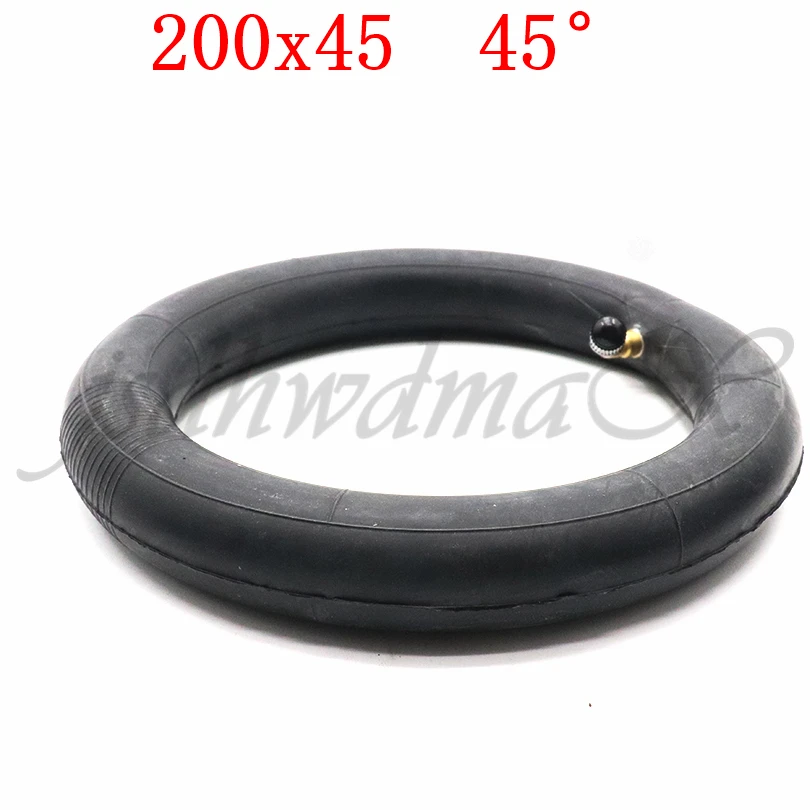 HOTA 200x45 Inner Tube 8 Inch Inflatable  Tire 45 Degree Bent Valve For Electric Scooter 200*45 hoverboard  skate tool