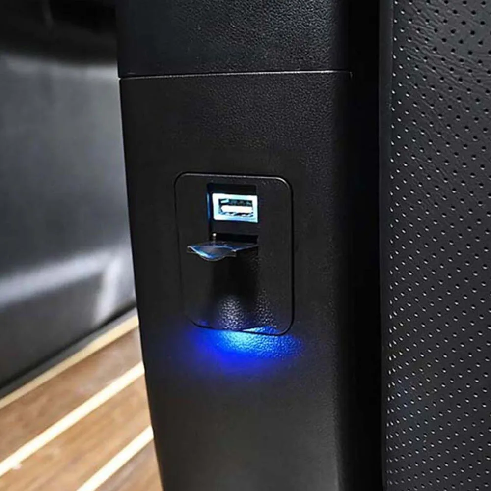 

Автомобильные задние сиденья USB QC3.0 адаптер зарядное устройство Быстрая зарядка гнездо для Toyota Alphard Vellfire серии 30 от 2015 до 2020