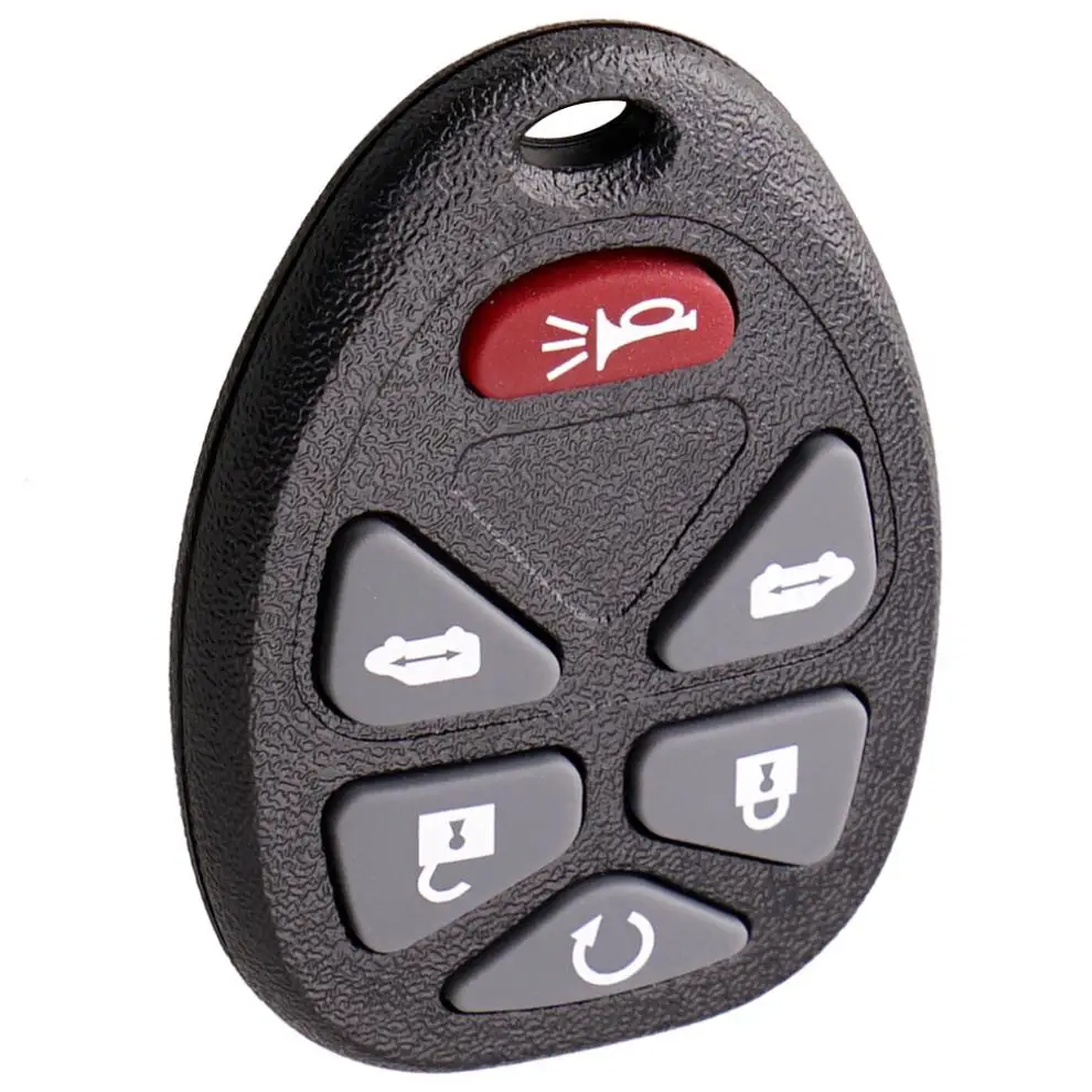 315Mhz 6 Buttons Remote Keyless Entry Remote Car Key Fob KOBGT05A Fit for 2005 2006 2007 2008 2009 Chevrolet / Uplander