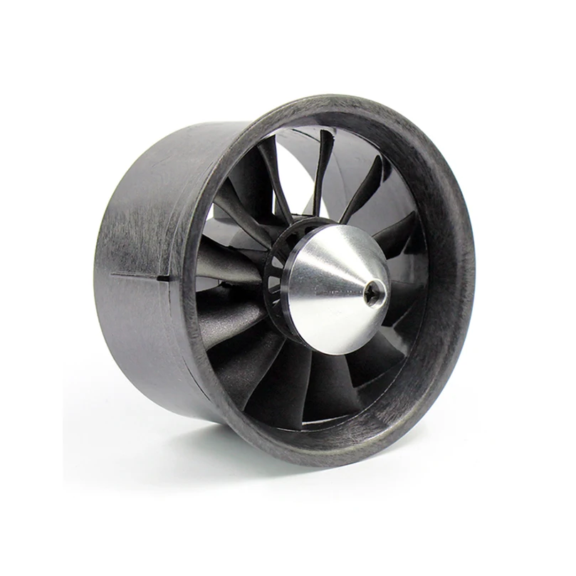 QX-Motor 6-Blades 12-Blades Fan EDF Ducted Fan Without Motor 30mm / 60mm / 64mm / 70mm For RC Airplane Model Drone