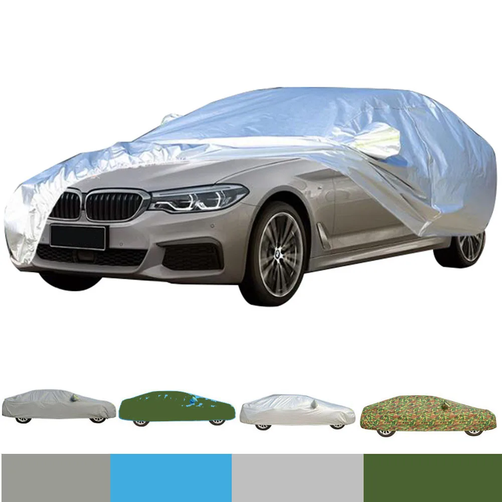 

Car Cover Water-Proof Dust-Proof Sun Resistant Protection For BMW 1/2/3/4/5/6/7/8 Series X3 X5 X7 Nylon /Oxford SIlver
