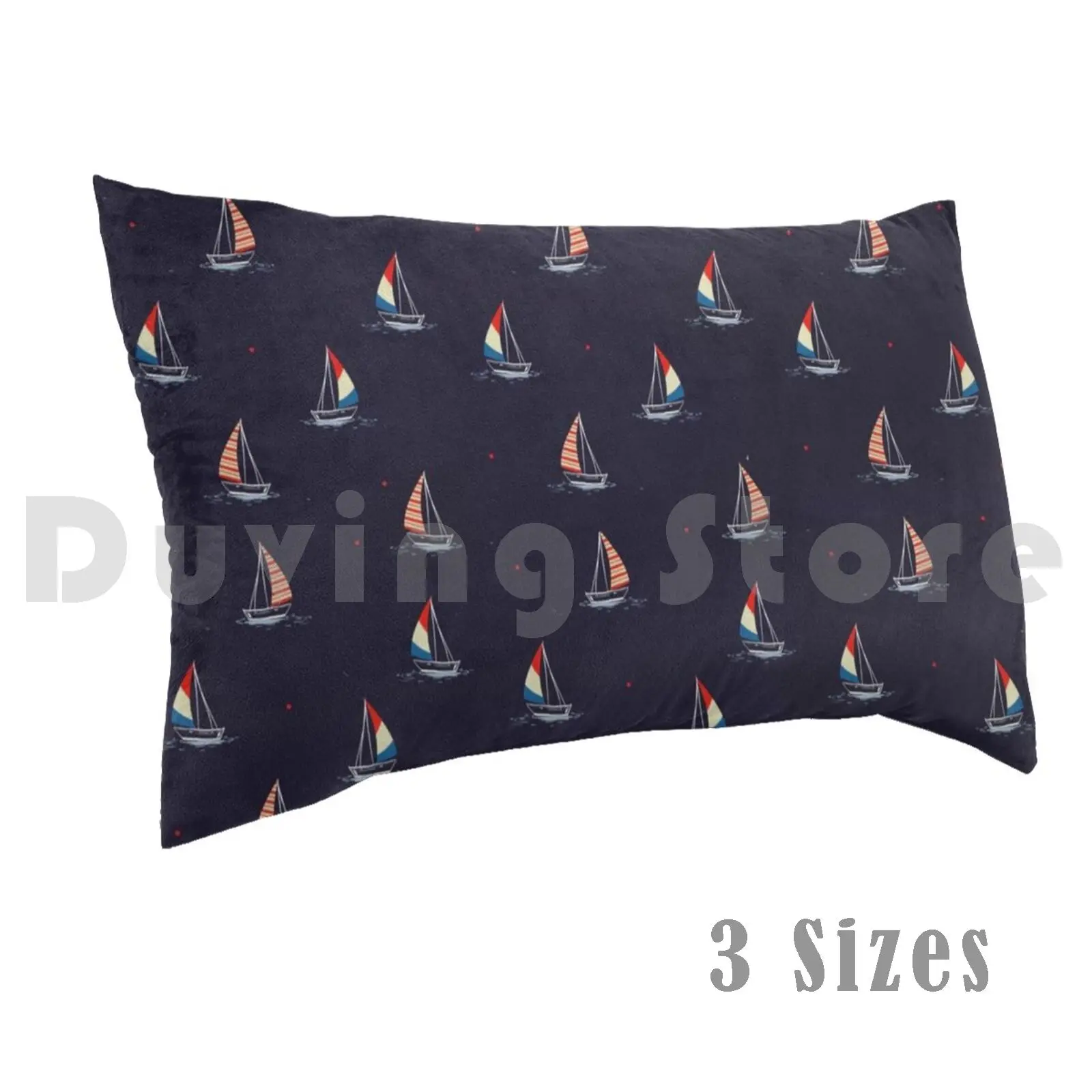 SailboatPillow case Amkrdh Sailboat Preppy Sailboat Preppy Yacht Boat Sailing Preppy Sailing