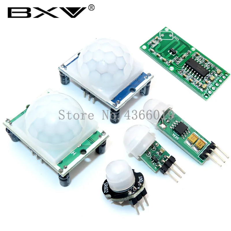 1Pcs RCWL-0516 HC-SR501 HC-SR505 SR602 AM312 Pas Ir Pyro-elektrische Infrarood Mini Pir Module Motion Sensor Detector Module