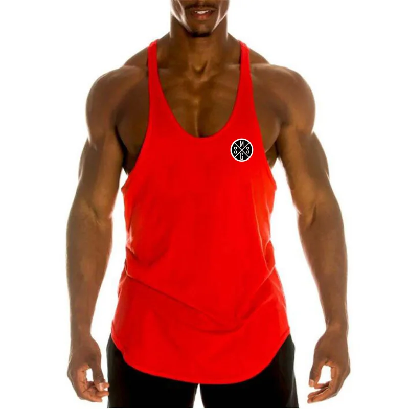 Gym Workout Fashion Sportswear Brand Mens Tank Top Muscle Sleeveless Shirt Stringer Clothing Bodybuilding Singlets Fitness Vest