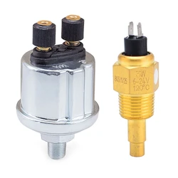 1 pz Vdo 1/2 Npt 21mm filetto sensore temperatura olio motore sensore temperatura acqua e 1 pz sensore pressione olio Vdo universale 0 t