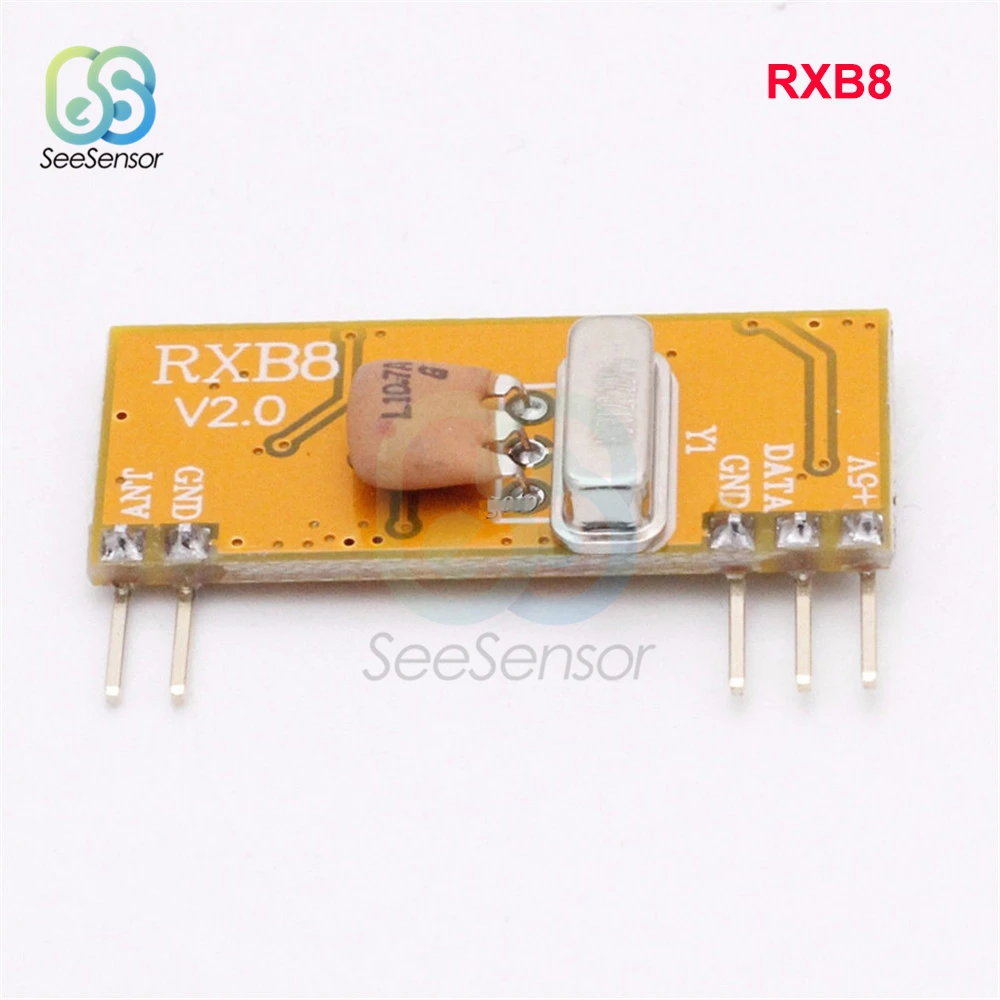 5 Stück RXB6 433MHz Superheterodyne Empfängermodu Produktbild-Vorschau 5