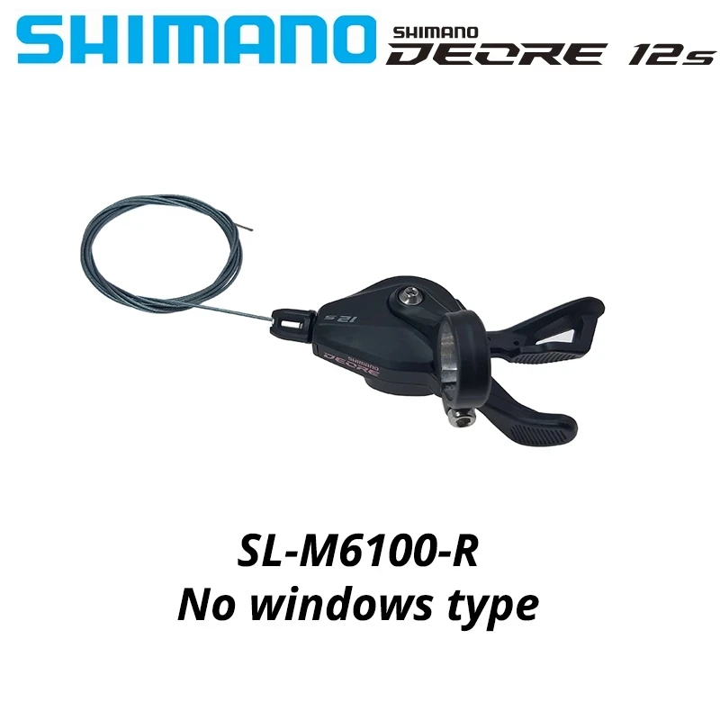 SHIMANO DEORE XT SLX SL M6100 M7100 M8100 Shifter Lever Right 12Speed Left 2Speed for Mountain Bike MTB Bicycle Original Parts